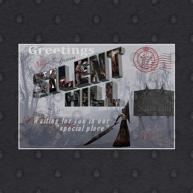 Silent Hill Greetings by Screen Fiend Merch